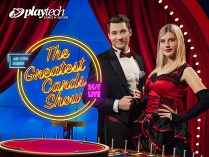 Play The Greatest Cards Show Live slot by Playtech on coolbetcasino-no.com